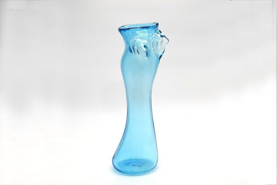 Murano Vase In The Shape Of A Woman By Stefano Toso, 1970s