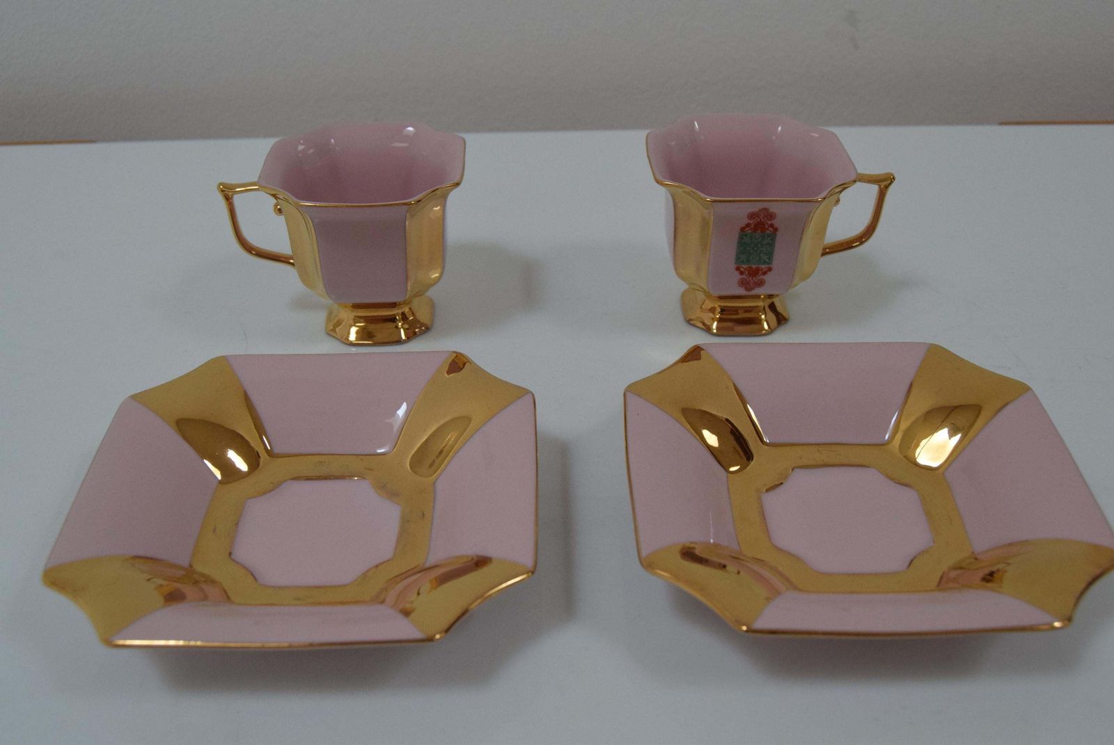 Mid Century Pair Of Mugs With Saucers By Haas & Czjzek Circa 1960s photo furniture
