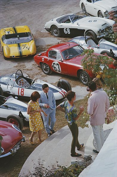 ' Bahamas Speed Week ' By Slim Aarons Oversized C Type