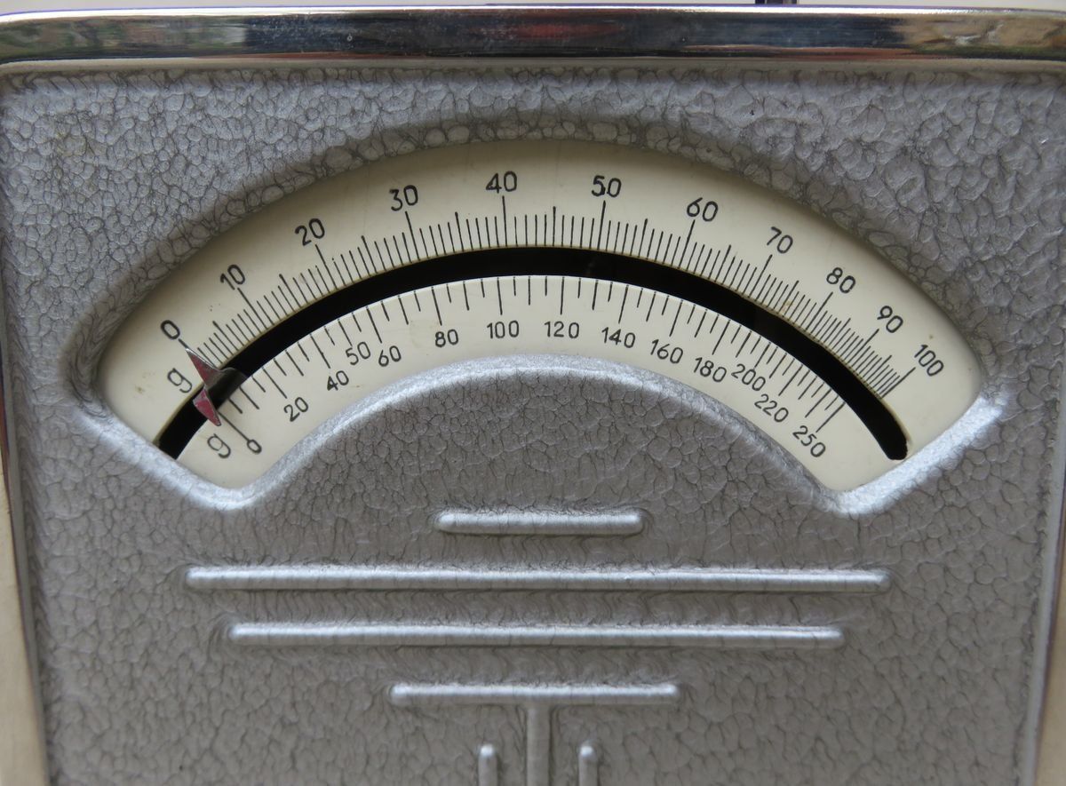 Vintage Art Deco Letter Scale From Jakob Maul photo vintage
