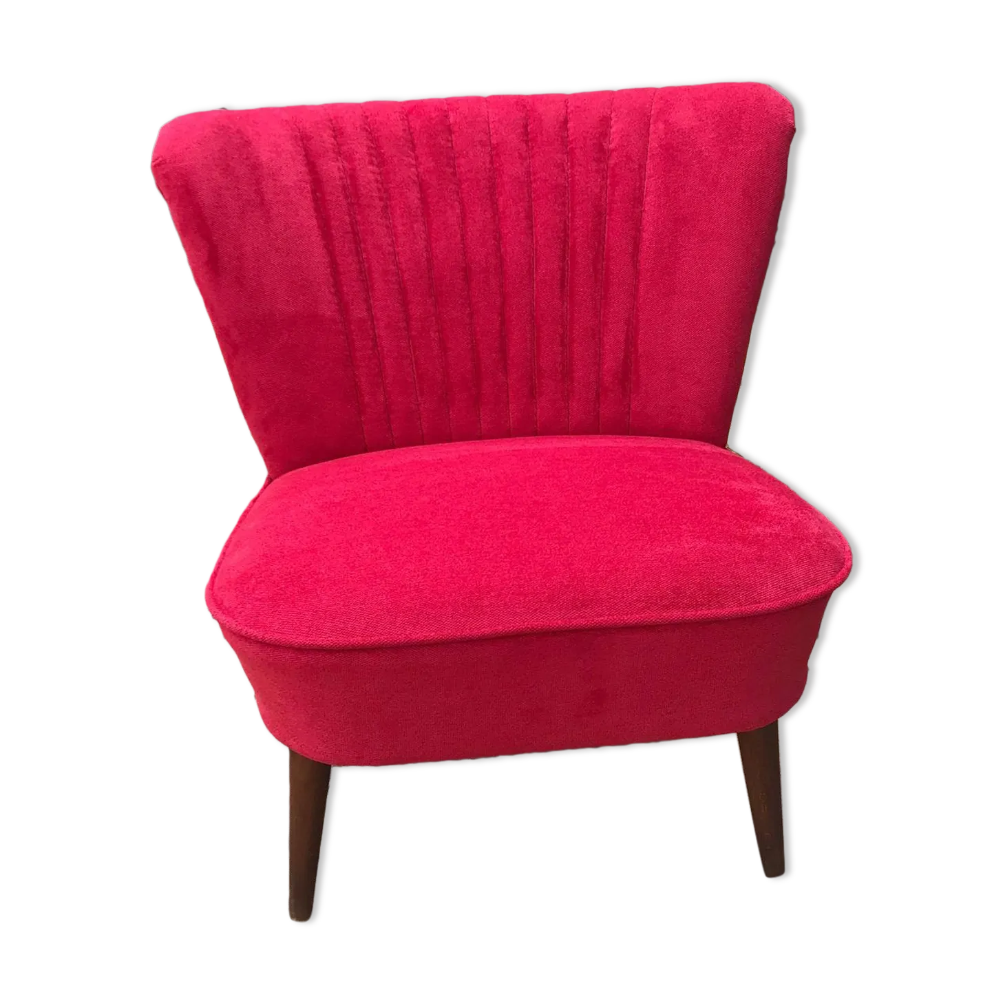 Red Cocktail Chair, 1950, 1950s photo furniture