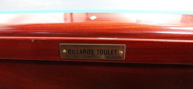 French Billiard Table "Toulet" In Mahogany, Louis XVI Taste Mid 20th Century photo buy