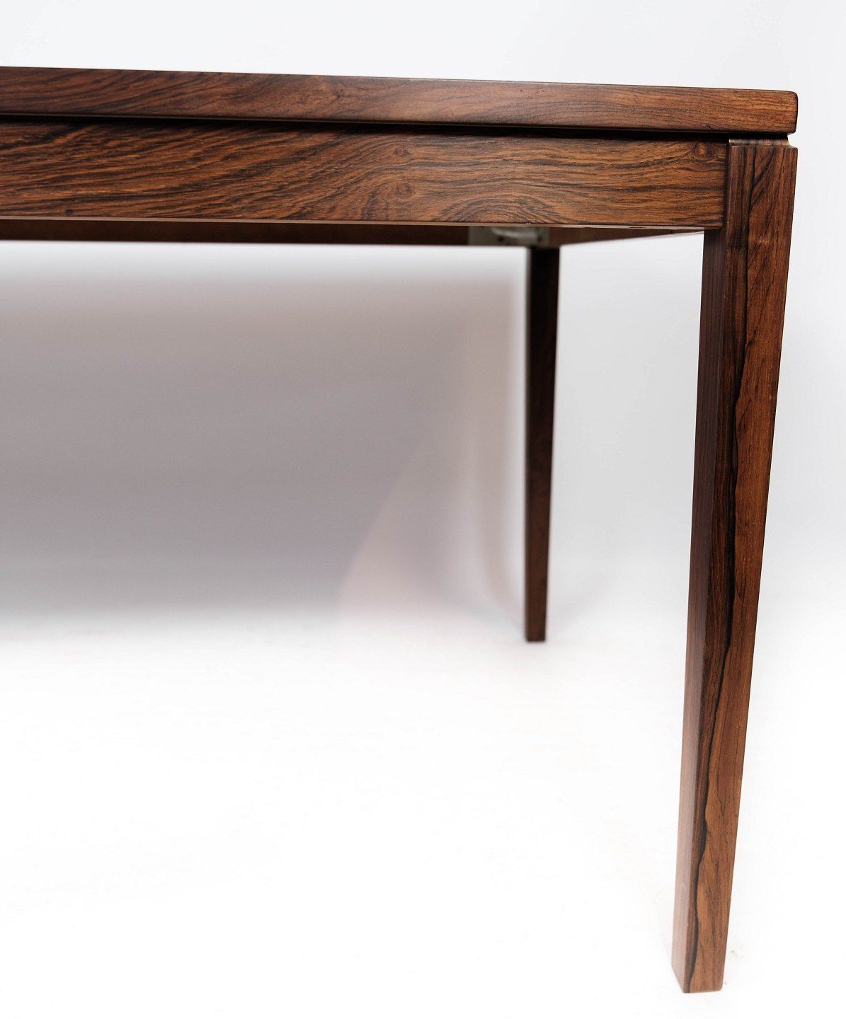 Coffee Table In Rosewood With Blue Tiles Of Danish Design From The 1960s. photo 775.0