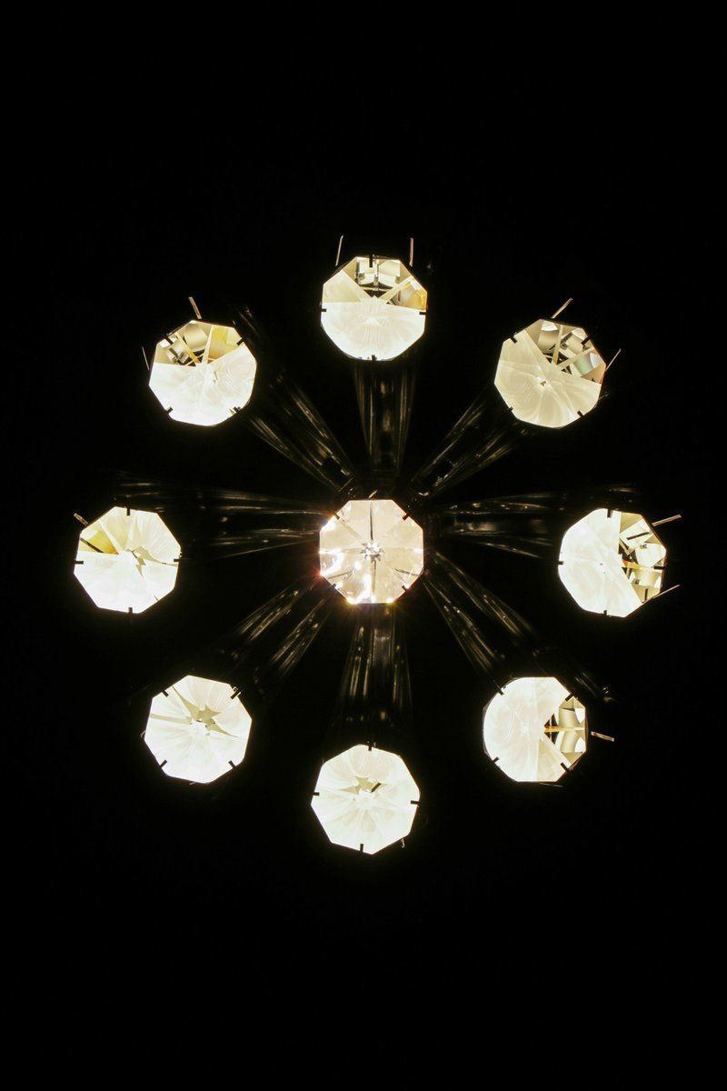 photo buy Chrome Pendant Lamp Attributed To Goffredo Reggiani, 1970s