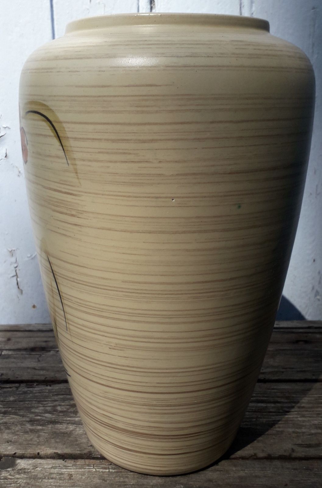 Vase West Germany 638 30, Ceramic photo furniture