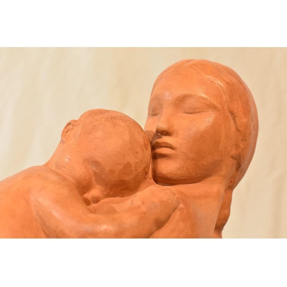 Art Deco Sculpture, Nude Woman, Terracotta, Signed Gennarelli, 20th Century. (Stte60) photo 750.0