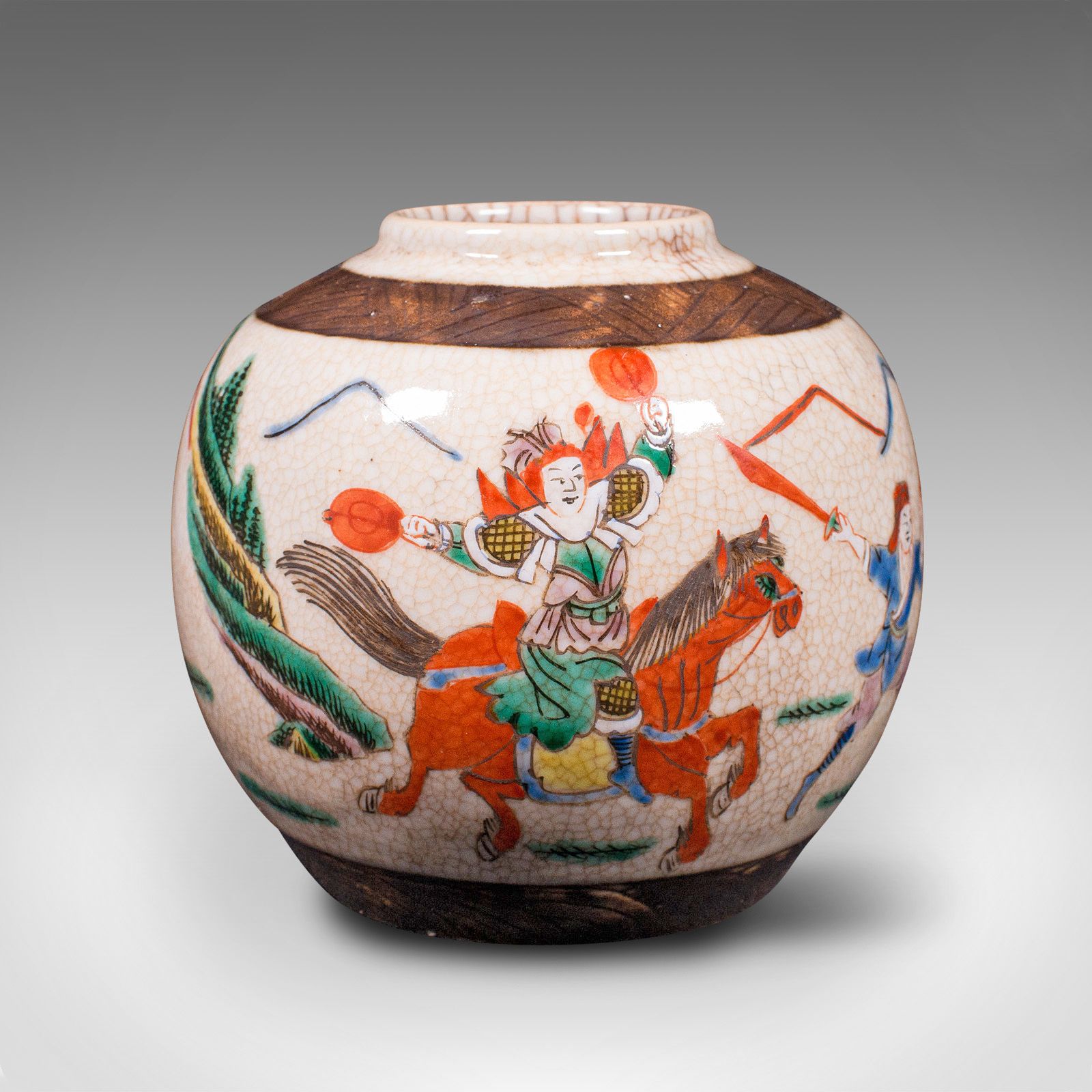 Small Antique Flower Vase, Japanese, Ceramic, Posy Urn, Edo Period, Circa 1850 photo Home Decor