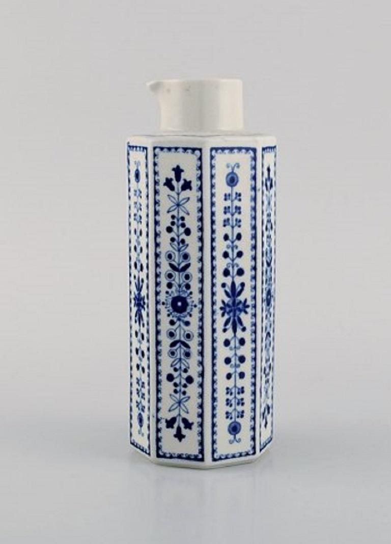 Arabia, Finland, Two Candlesticks, Two Dishes, Two Tea Caddies And A Jug photo 439.0