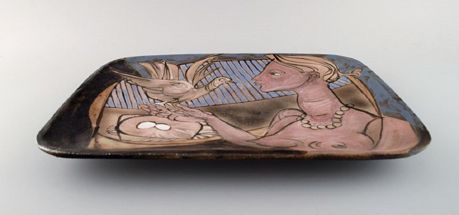 Achiel Pauwels, Belgium, Unique Dish, Naked Woman And Dove