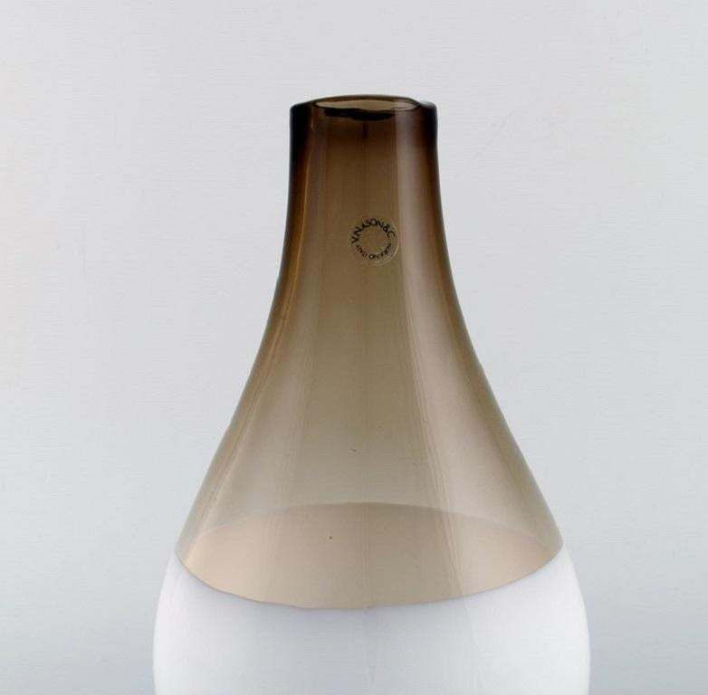Vincenzo Nason & Cie, Murano, Large Teardrop Shaped Vase, 1980s photo Home Decor