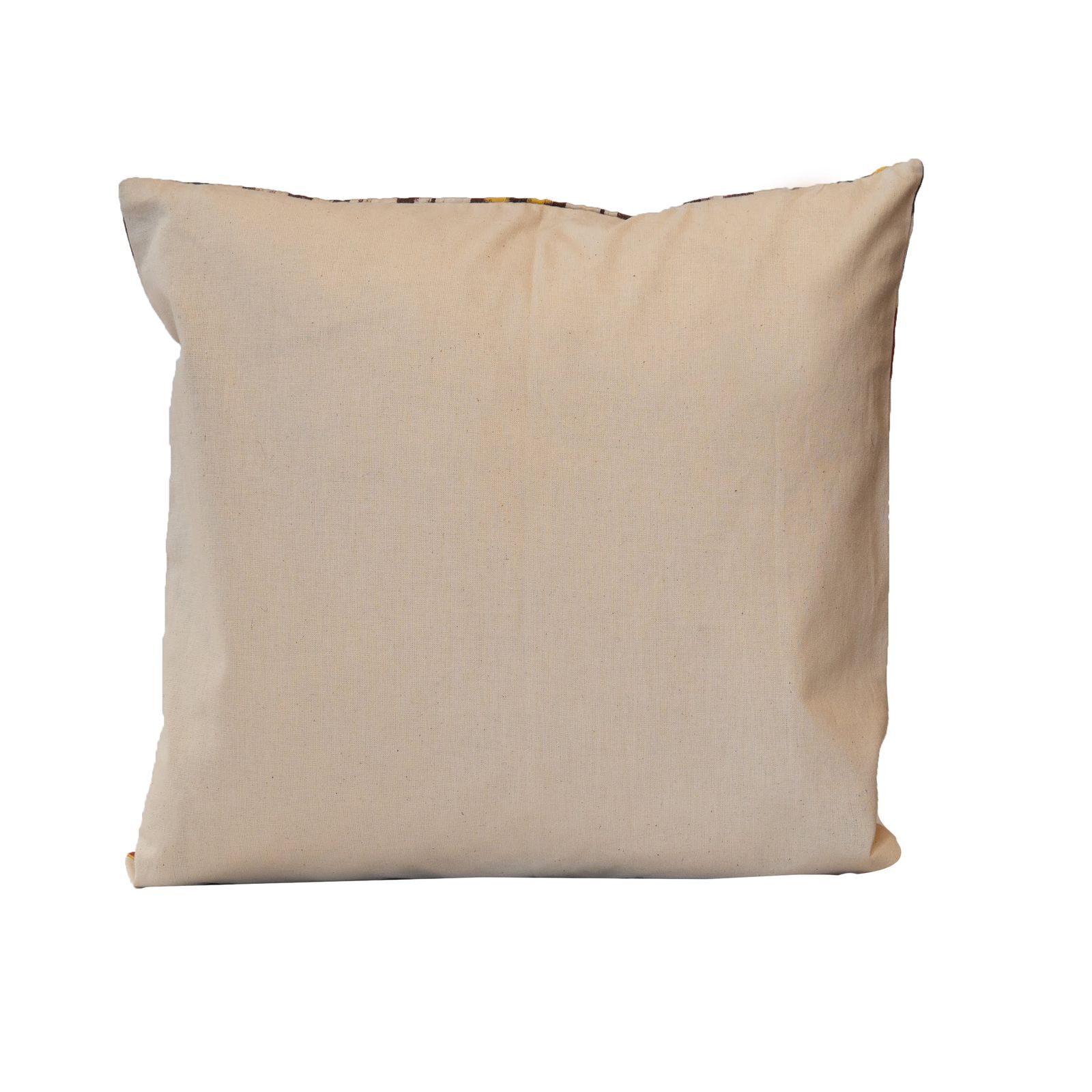Handwoven Pure Silk Cushion Cover Ikat Design Scatter Pillow 45x45cm photo buy