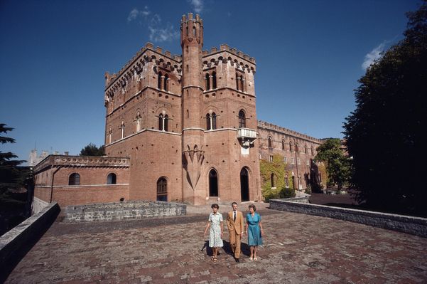 ' Ricasoli Ancestral Home ' By Slim Aarons Oversized C Type