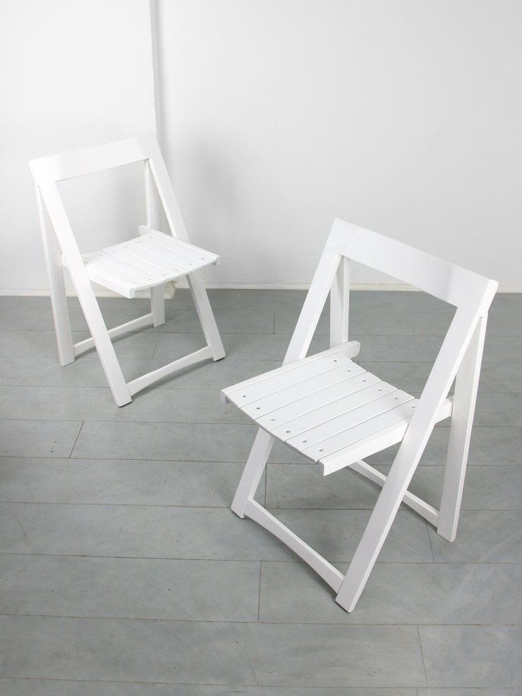 Vintage Trieste opklapbare stoelen van Aldo Jacober voor Bazzani photo furniture