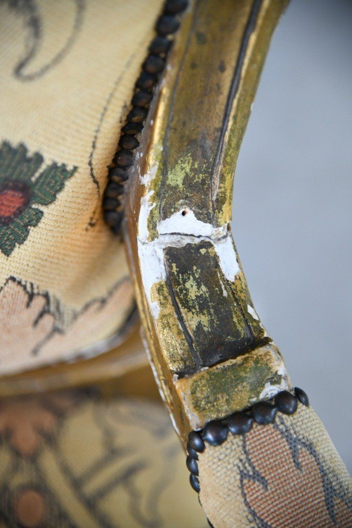 Louis XV Style French Gilt Chair photo 495.0