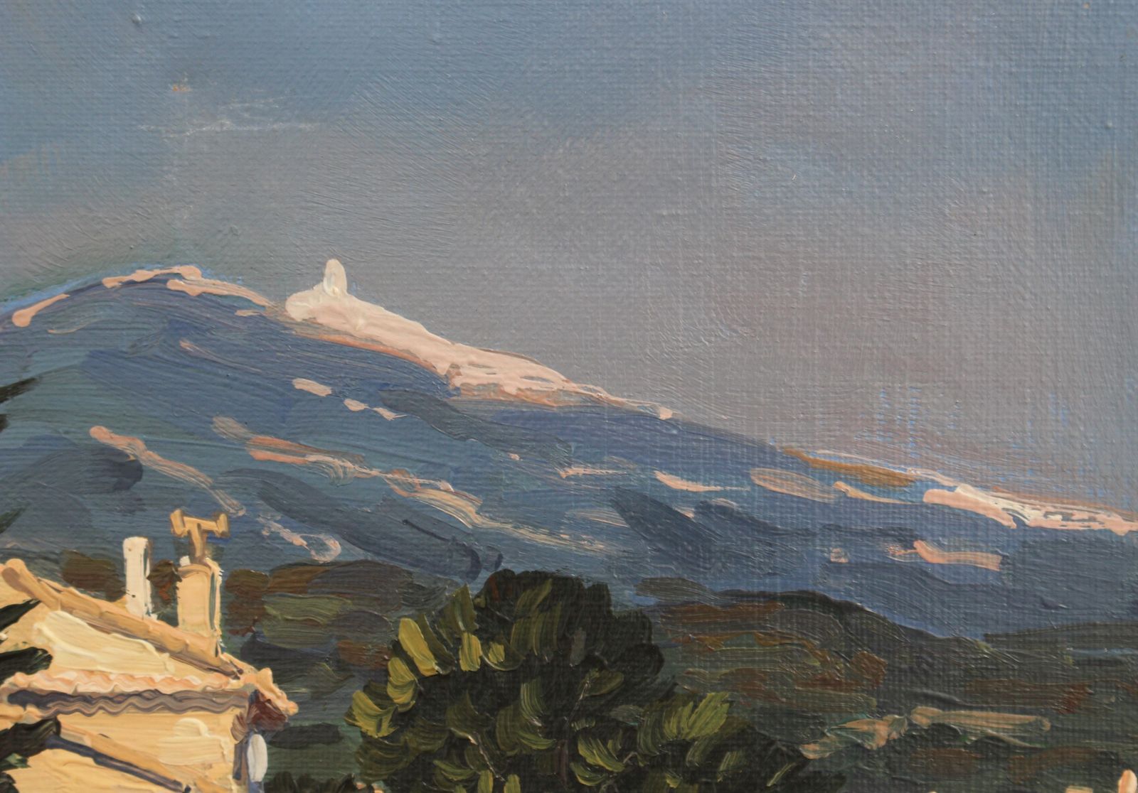 View Of Mont Ventoux Under The Provence Sky' By Michel Margueray (Circa 2000) photo buy