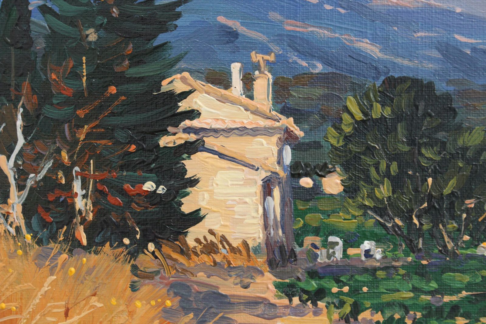 photo furniture View Of Mont Ventoux Under The Provence Sky' By Michel Margueray (Circa 2000)