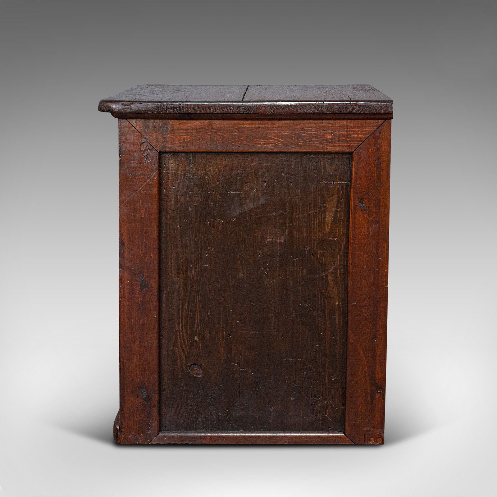 Antique Chest Of Drawers, English, Pitch Pine, Shop Retail, C.1870 photo vinterior