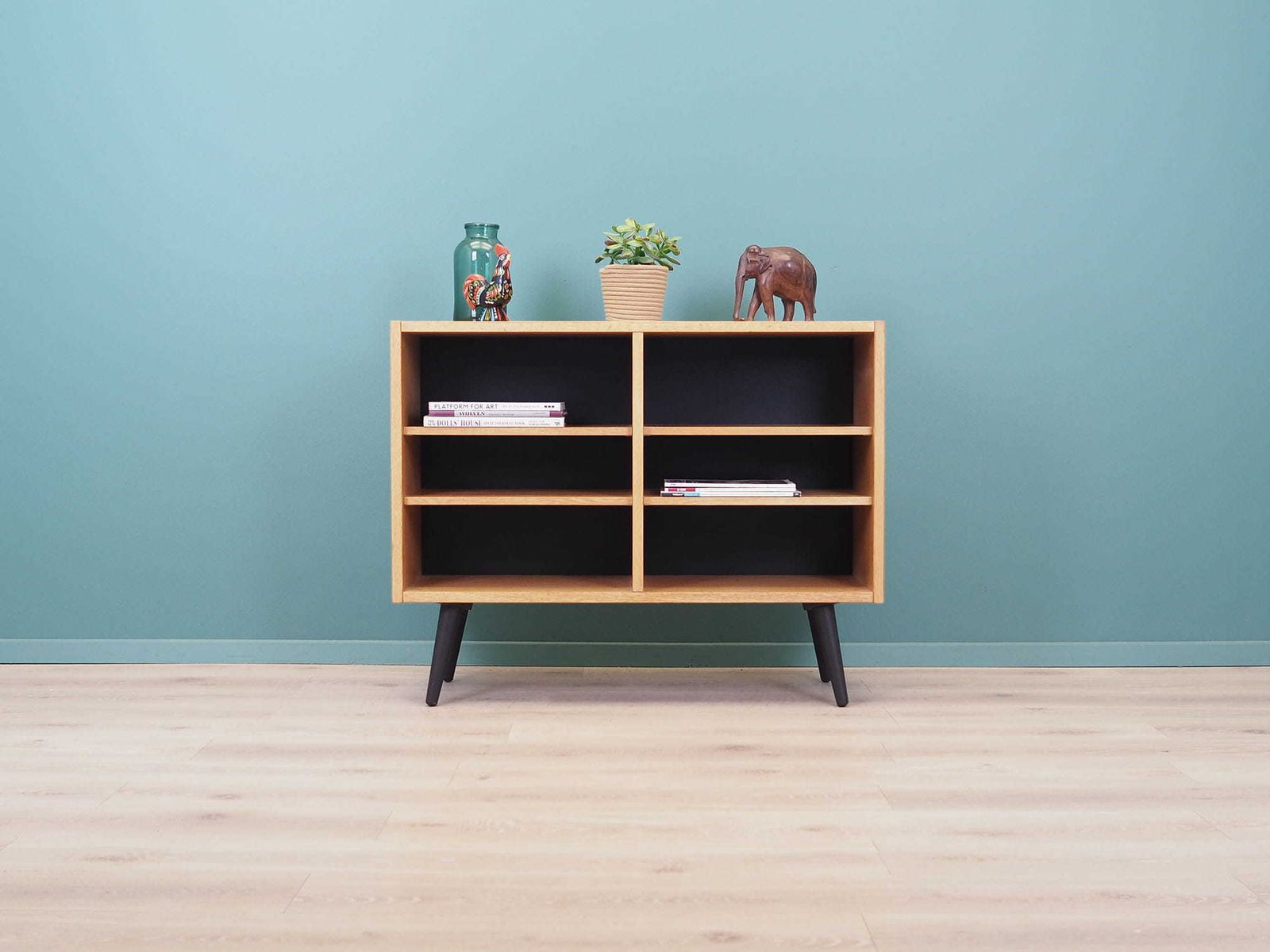Ashen Bookcase, Danish Design, 1970s, Production: Denmark photo furniture