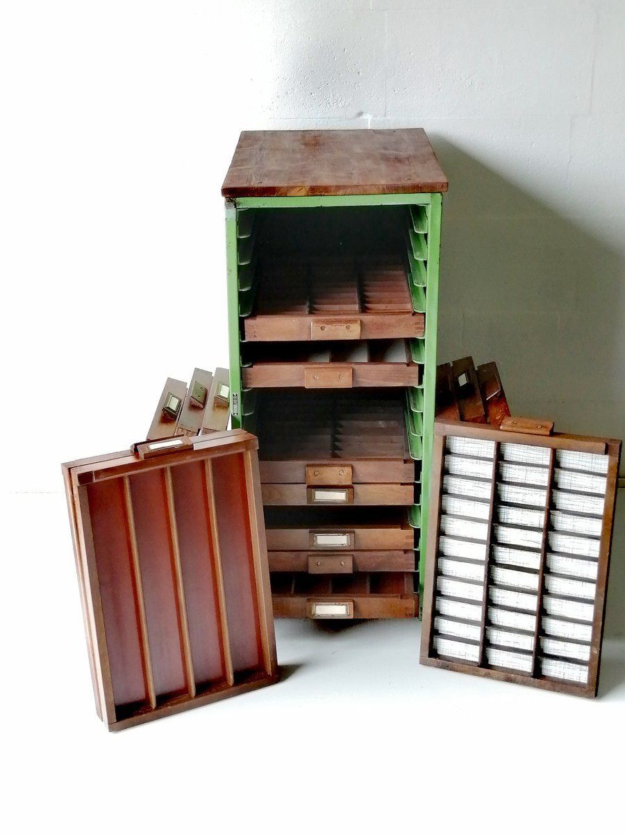 Industriële Kast Met Lades, Jaren 1960 photo Meubels