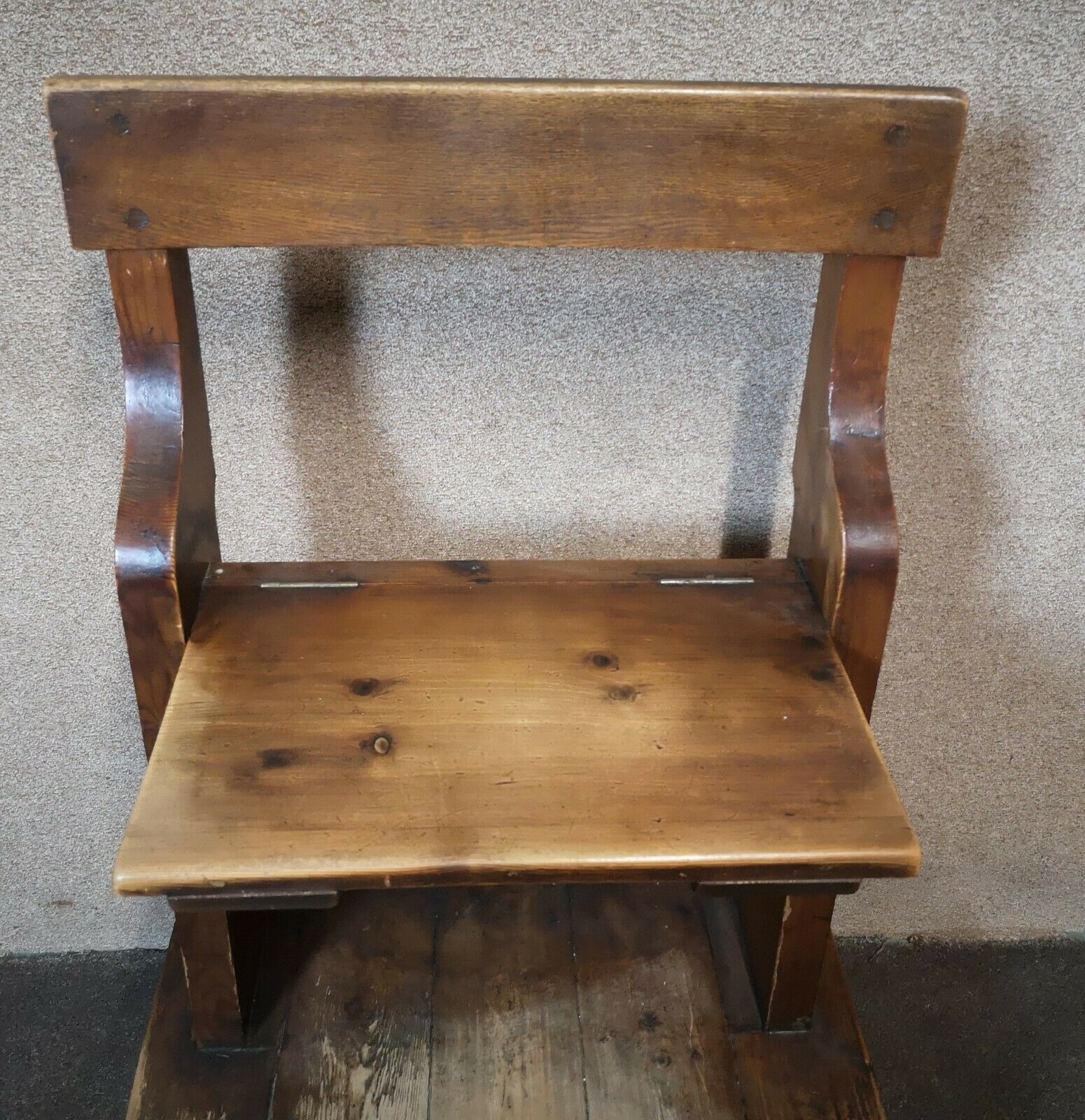 Antique Oak & Pine School Desk photo buy
