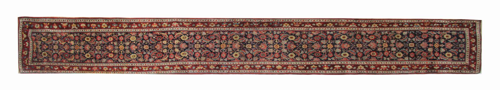 Hand Made Antique Caucasian Karabagh Runner Rug 92x500cm photo buy