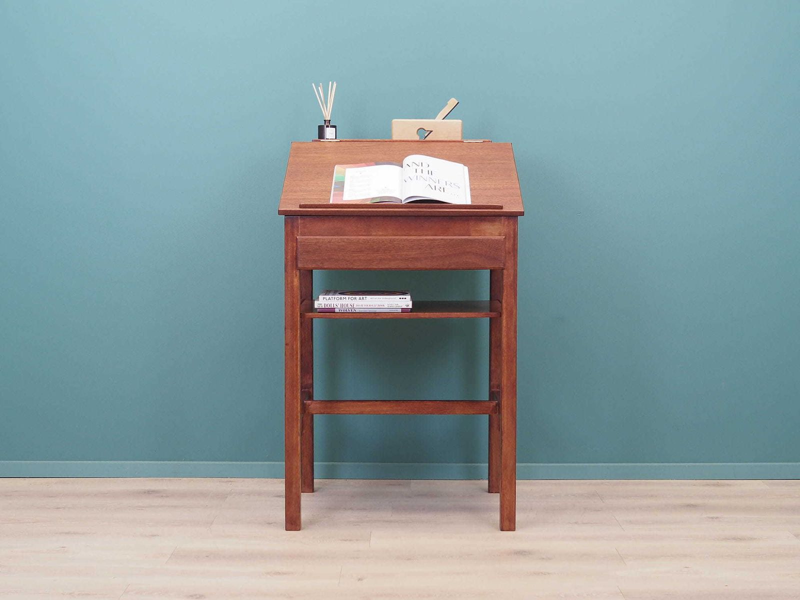Mahonie Secretaire, Deens Design, Jaren 1960, Gemaakt In Denemarken photo furniture