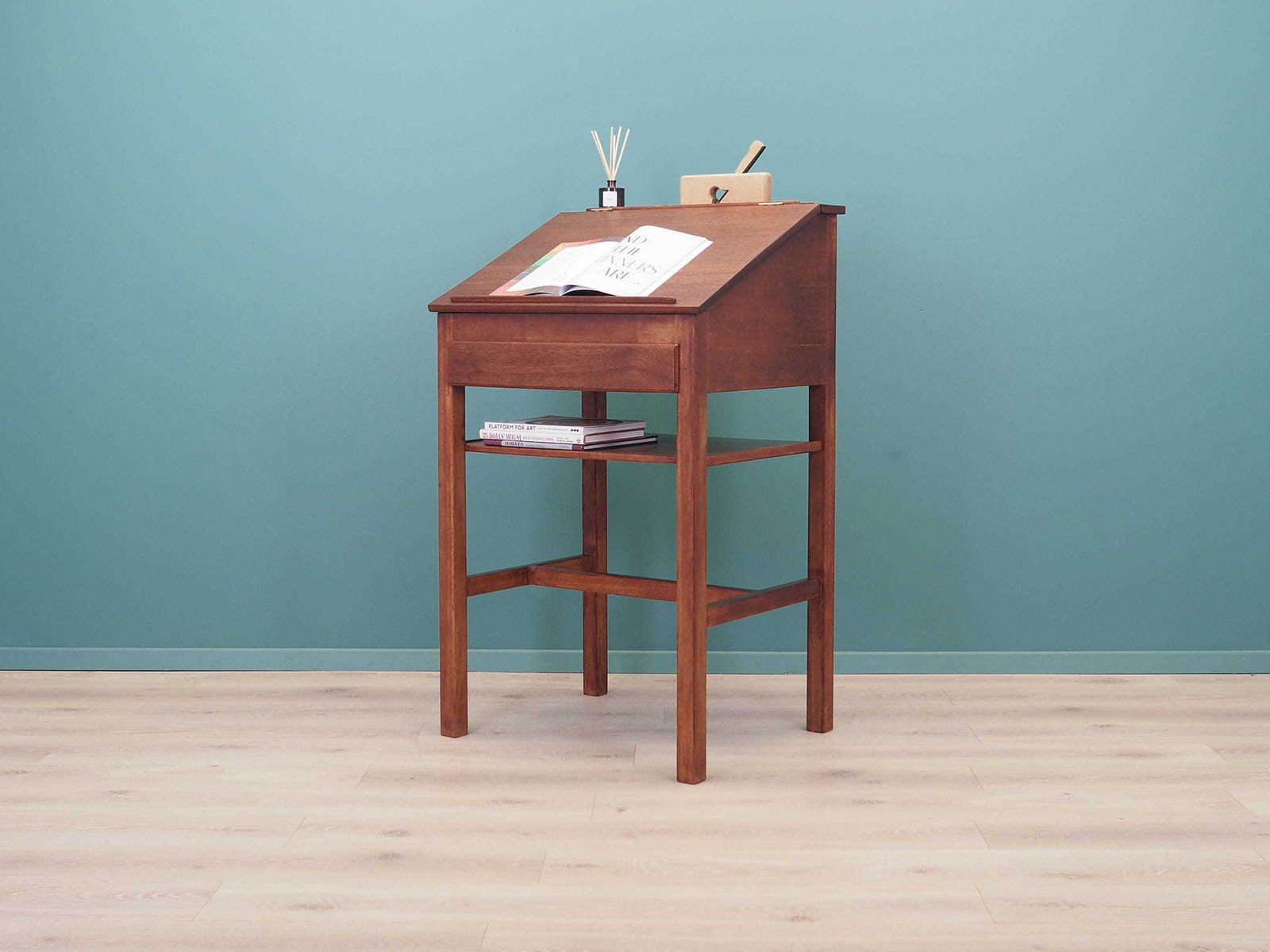 Mahonie Secretaire, Deens Design, Jaren 1960, Gemaakt In Denemarken photo for sale