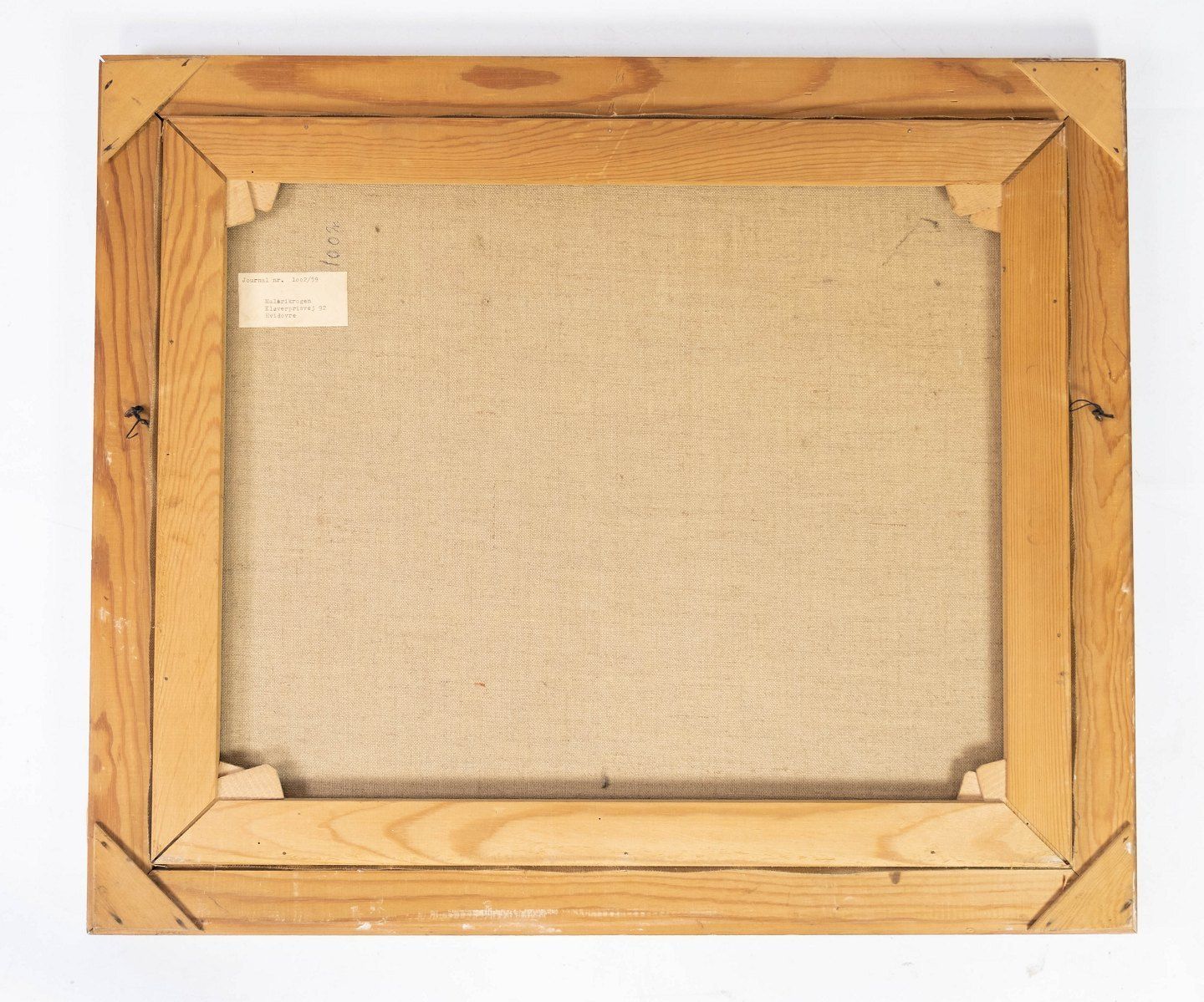 Oil Painting With Natural Motif And Gilded Frame, Without Signature From The 1940s. photo Art