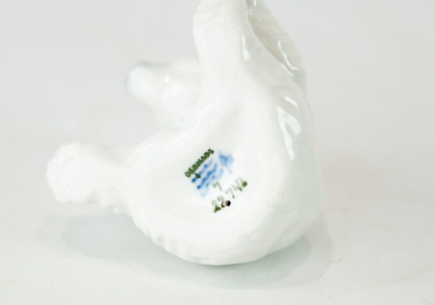 Sitting Polar Bear No.: 22741 By Royal Copenhagen. photo Art