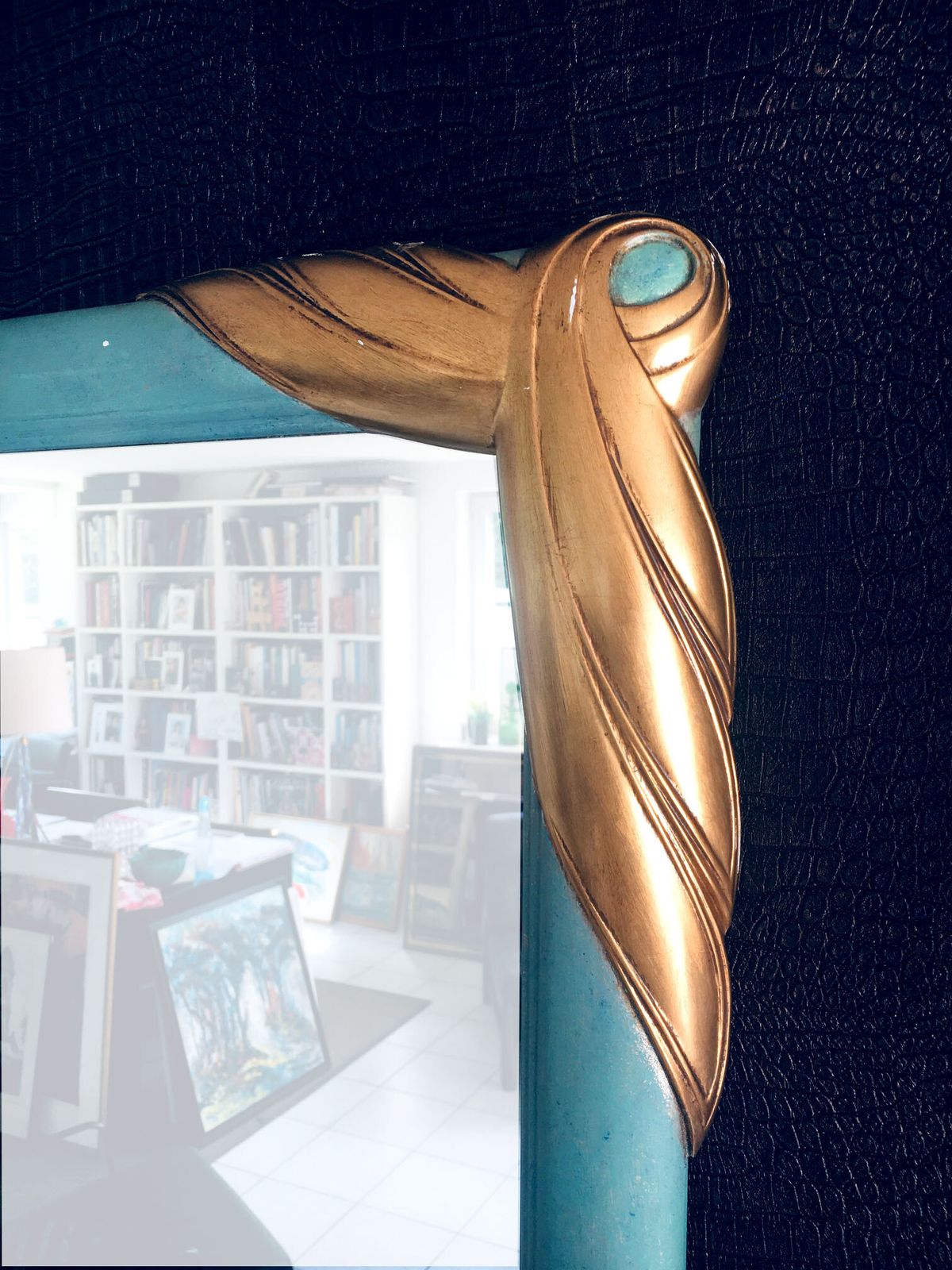 Xl Hollywood Regency Stijl Ingelijste Spiegel Van Deknudt Mirrors, België, Jaren 1970 photo buy