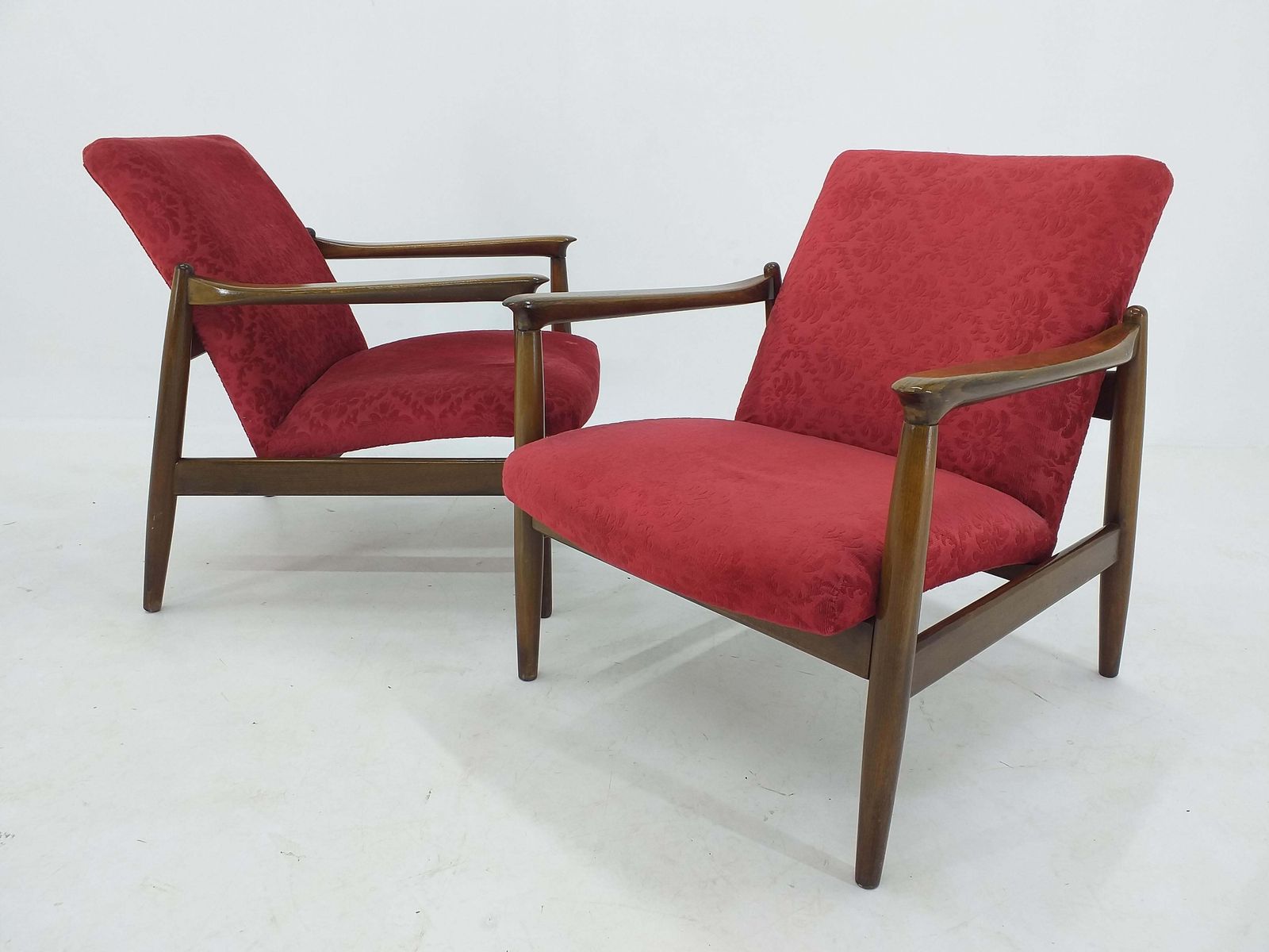 Pair Of Midcentury Armchairs, Edmund Homa, 1960s photo for sale