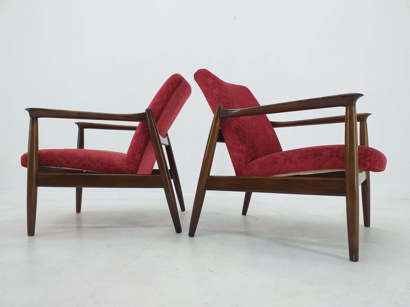 photo for sale Pair Of Midcentury Armchairs, Edmund Homa, 1960s