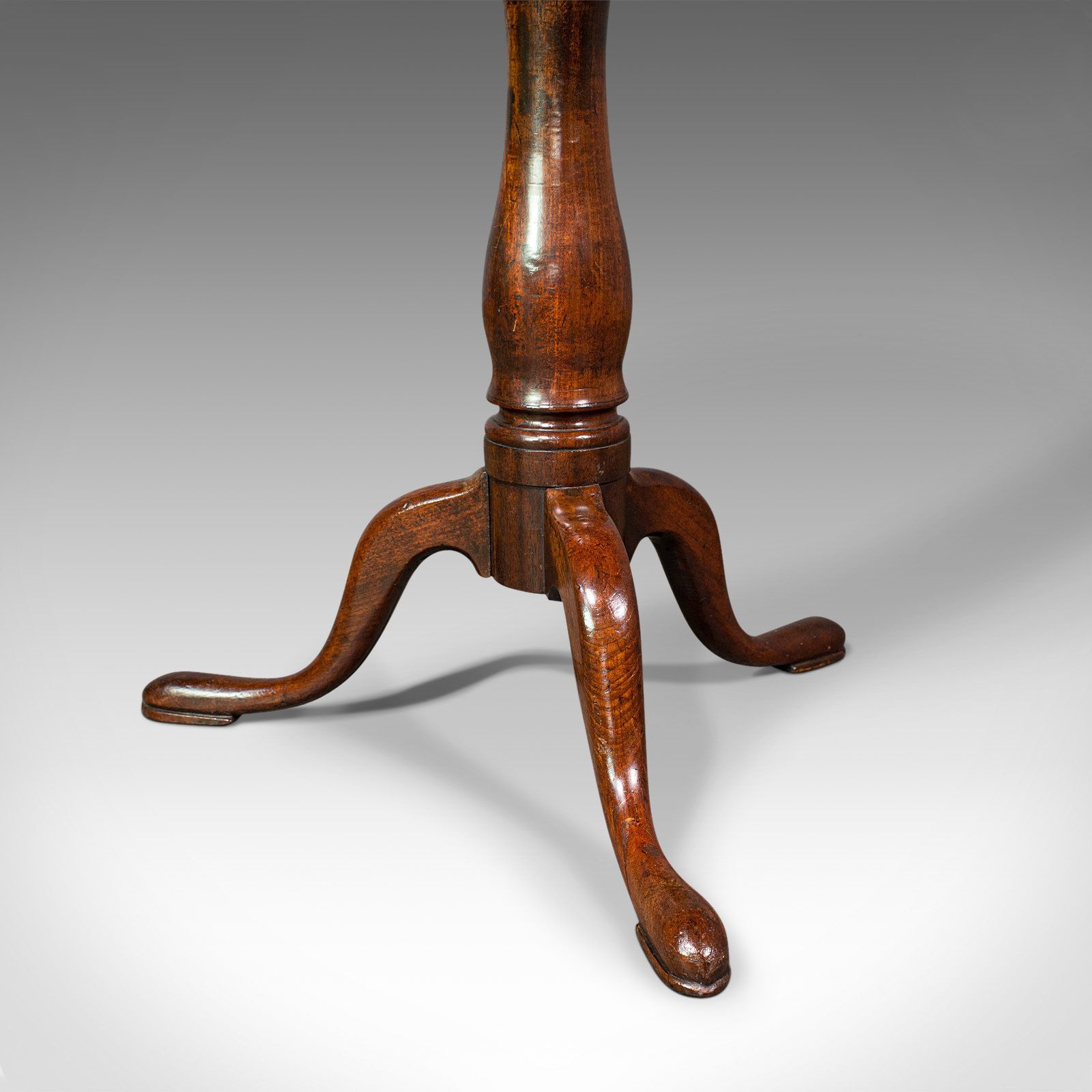 Furniture Antique Tilt Top Table, English, Mahogany, Occasional, Wine, C.1780 photo