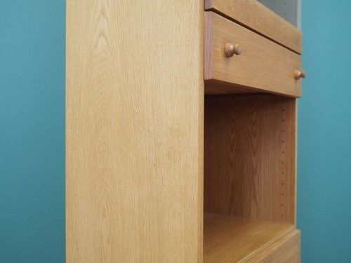 Ash Bookcase, Danish Design, 1970s, Manufacturer: Skovby photo vintage
