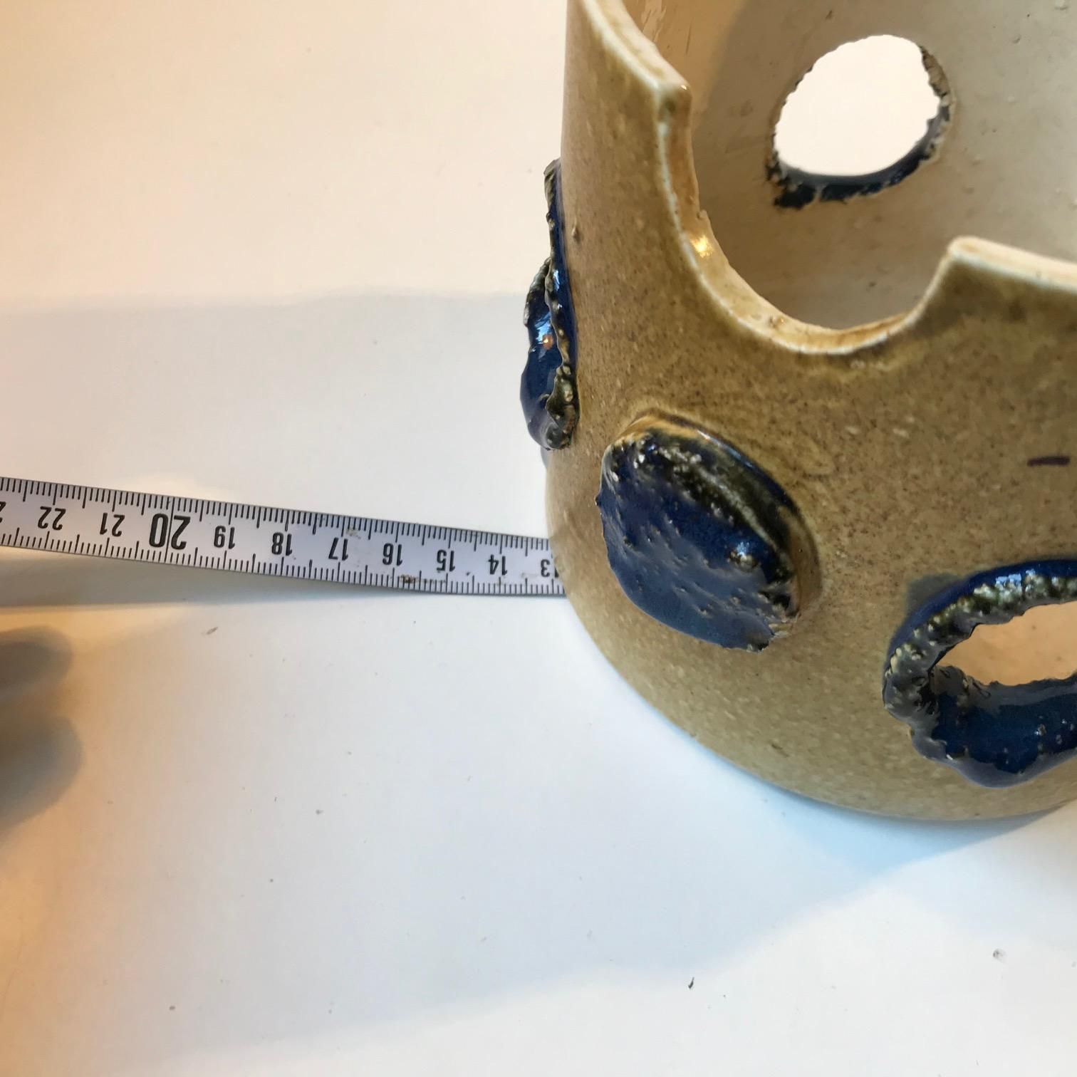 Italian Brutalist Ceramic Planter, 1970s photo vinterior