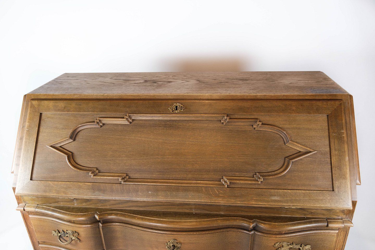 Chatol Of Dark Oak, From The 1940s. photo Furniture