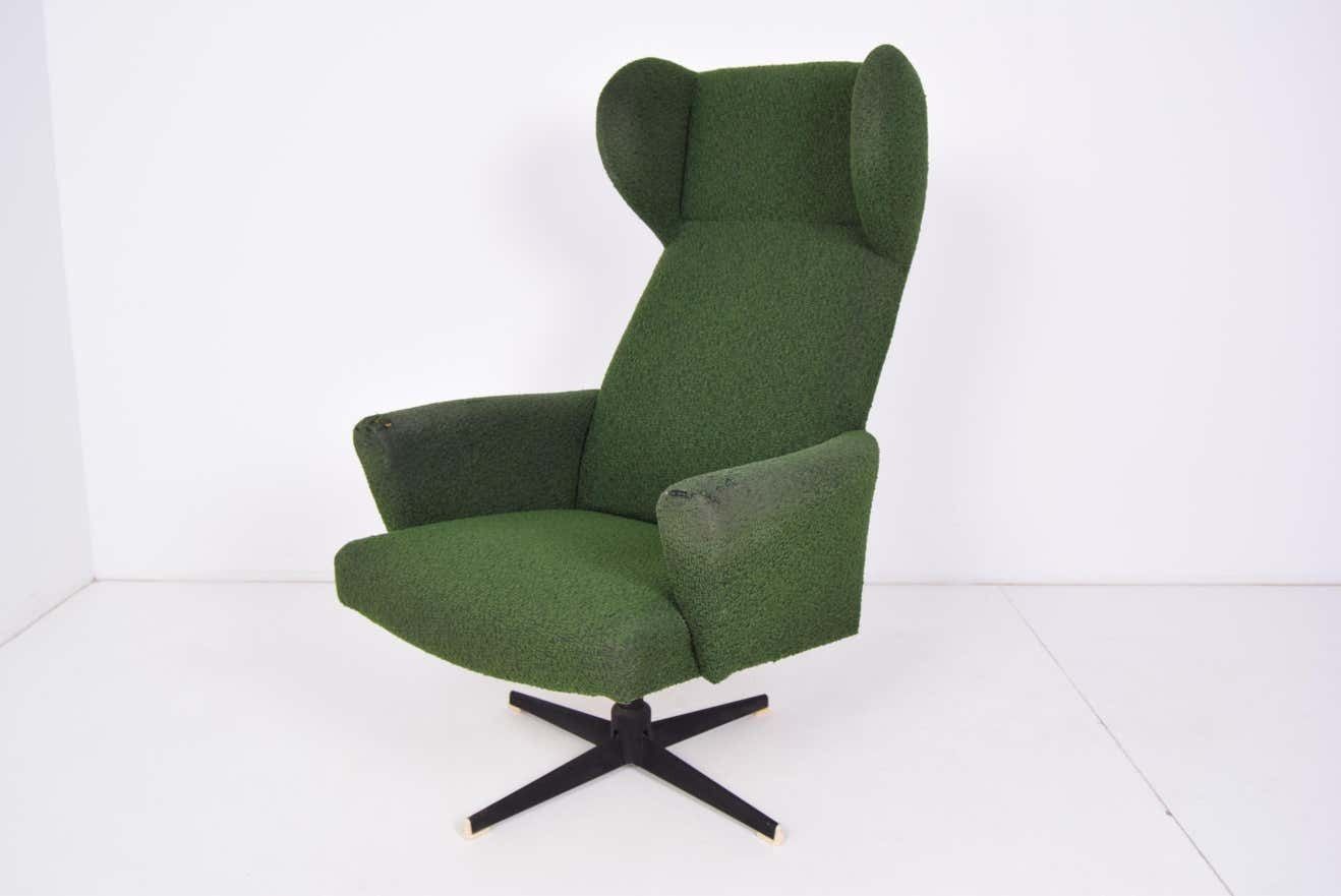 Swivel Armchair In The Middle Of The Century,1970's. photo for sale