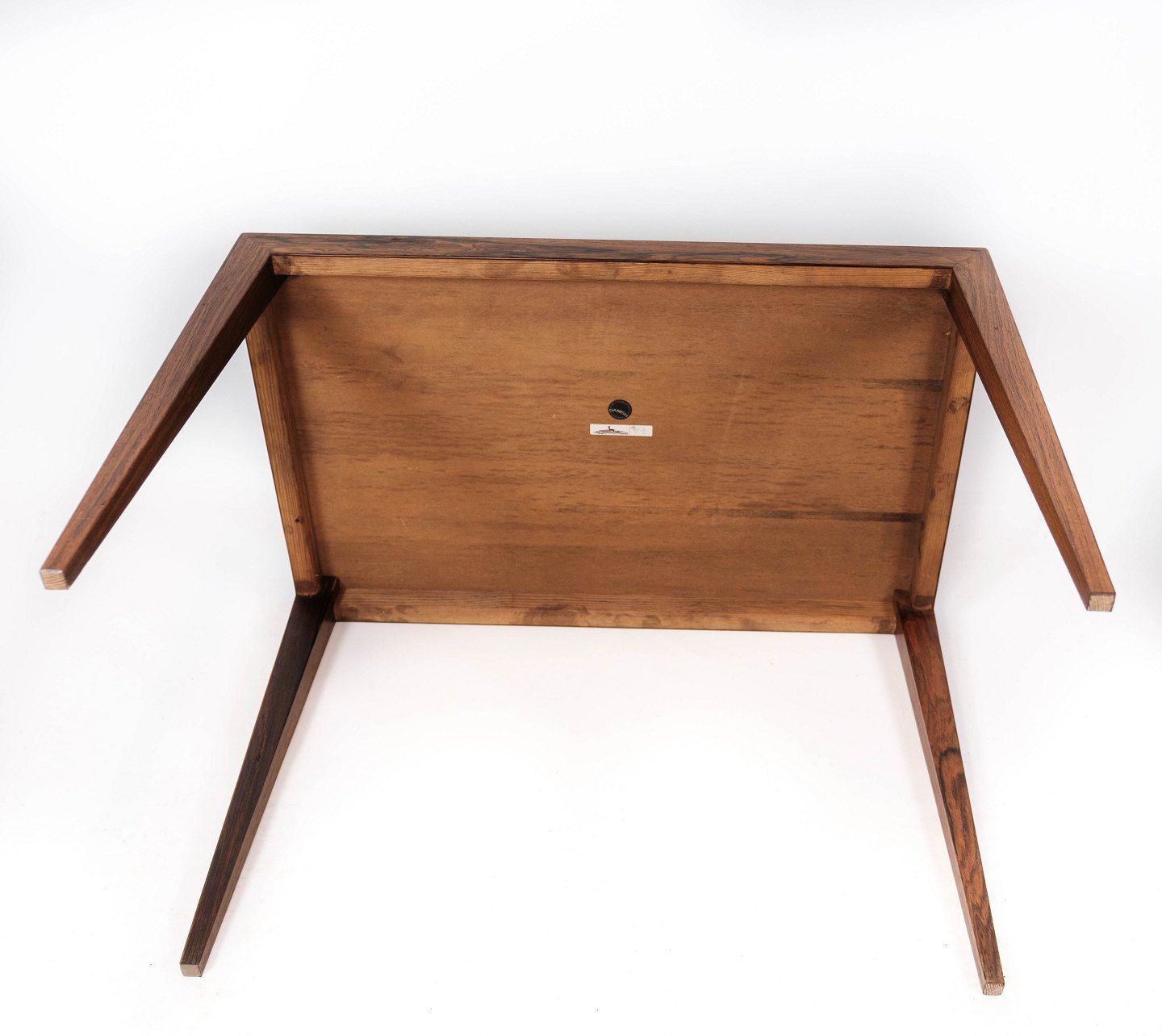 Side Table In Rosewood Designed By Severin Hansen For Haslev Møbelfabrik In The 1960s. photo vinterior