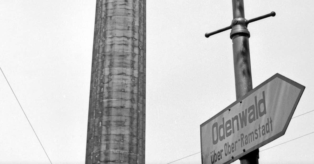Karl Heinrich Lämmel Ludwig's Column At Luisenplatz Square At Darmstadt, Germany 1938 Printed Later 1938/2021 photo furniture