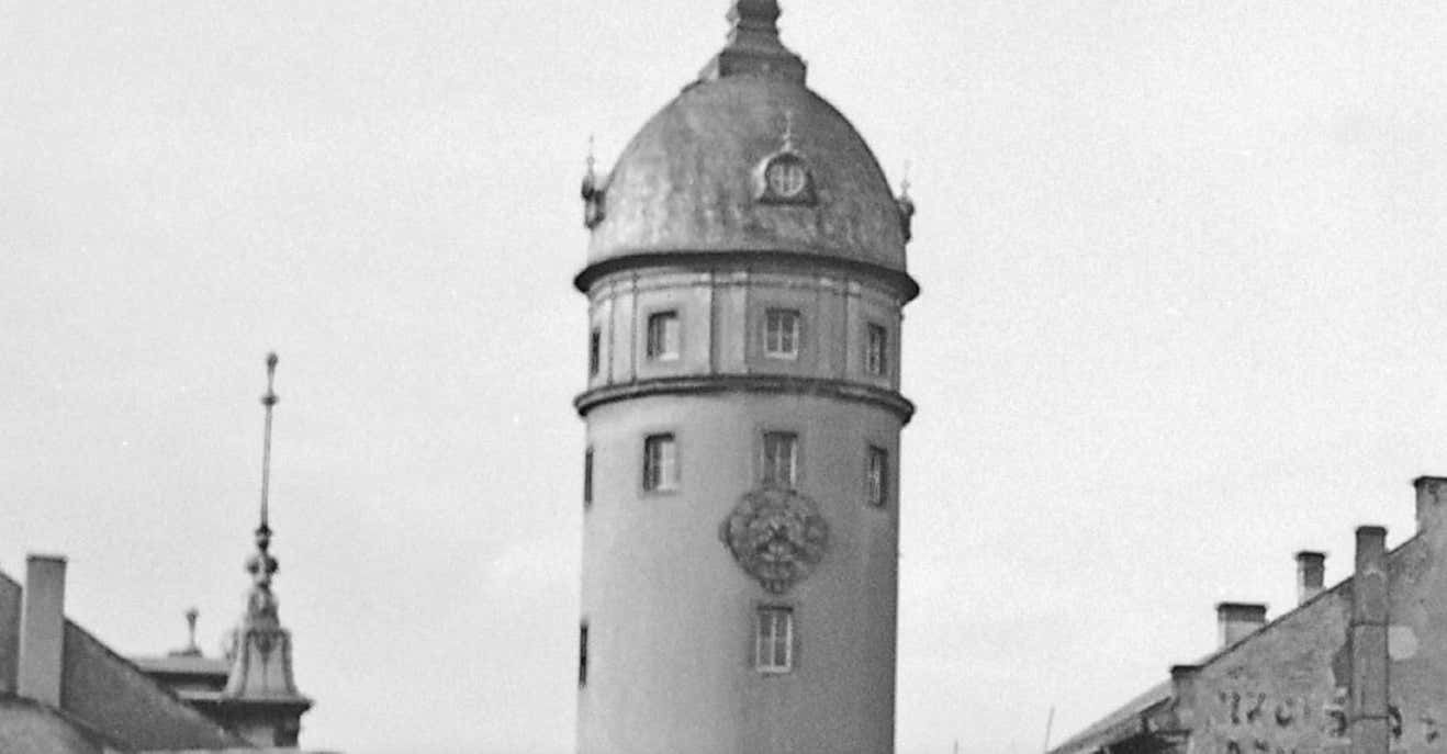 Karl Heinrich Lämmel Market Square With Monument Louis IV Darmstadt, Germany 1938 Printed Later 1938/2021 photo for sale