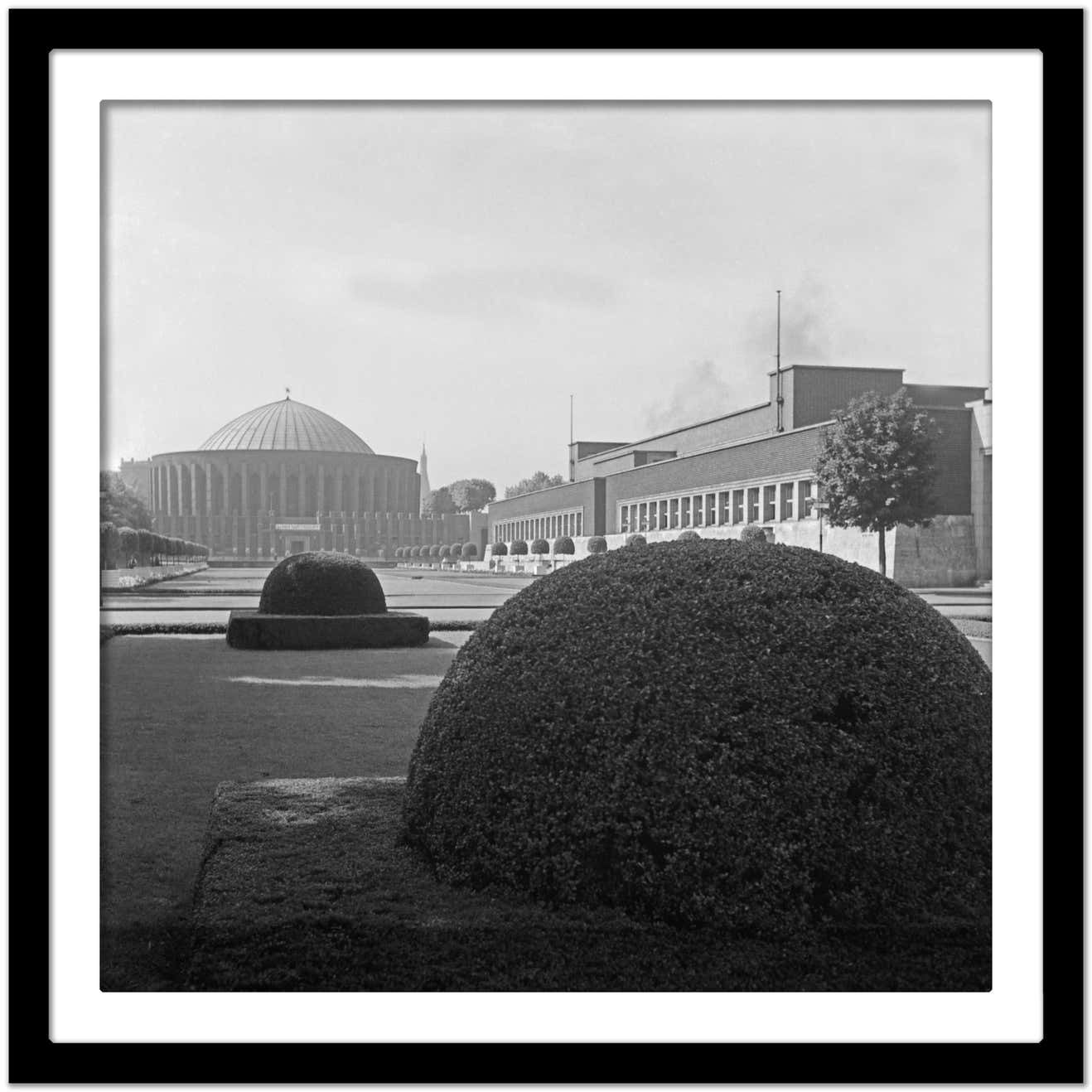Karl Heinrich Lämmel Duesseldorf Planetarium And Shipping Museum, Germany 1937 Printed Later 1937/2021 photo Art