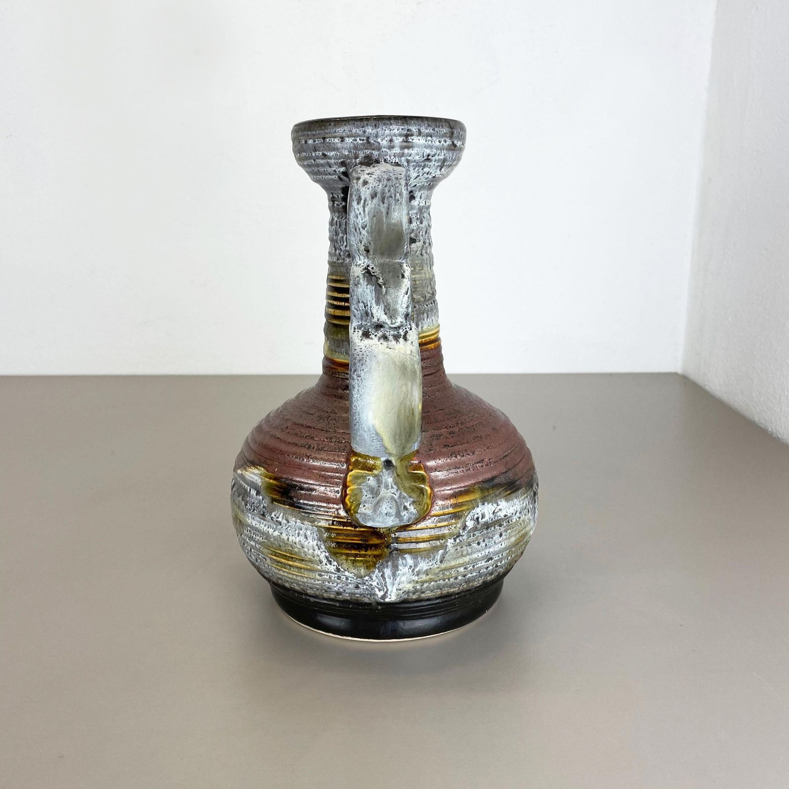Super Rare Fat Lava Ceramic Pottery Vases By Dümmler And Breiden, Germany, 1970s photo Home Decor
