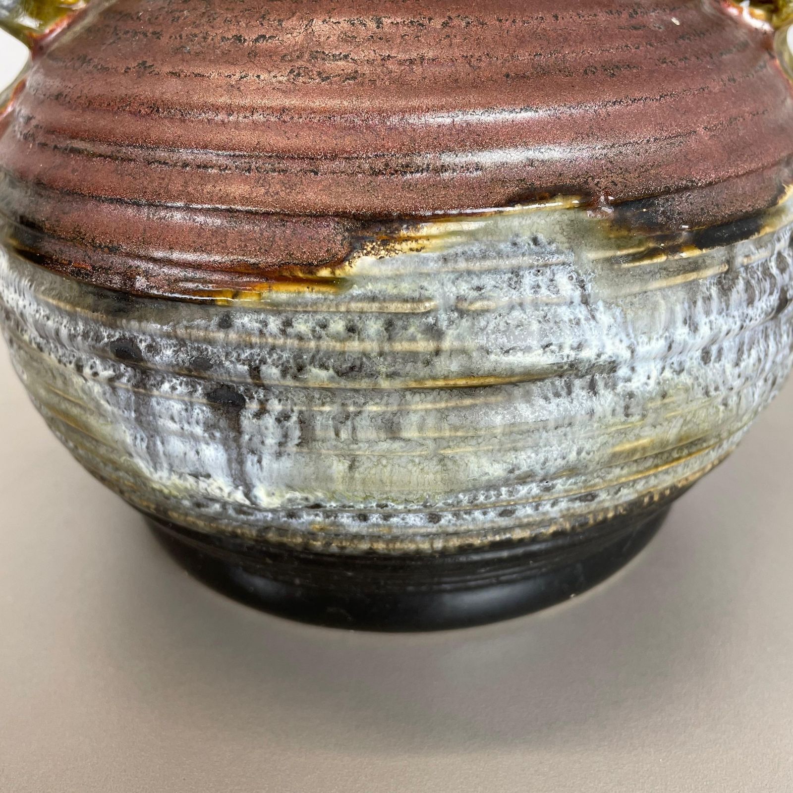 480.0 Super Rare Fat Lava Ceramic Pottery Vases By Dümmler And Breiden, Germany, 1970s photo