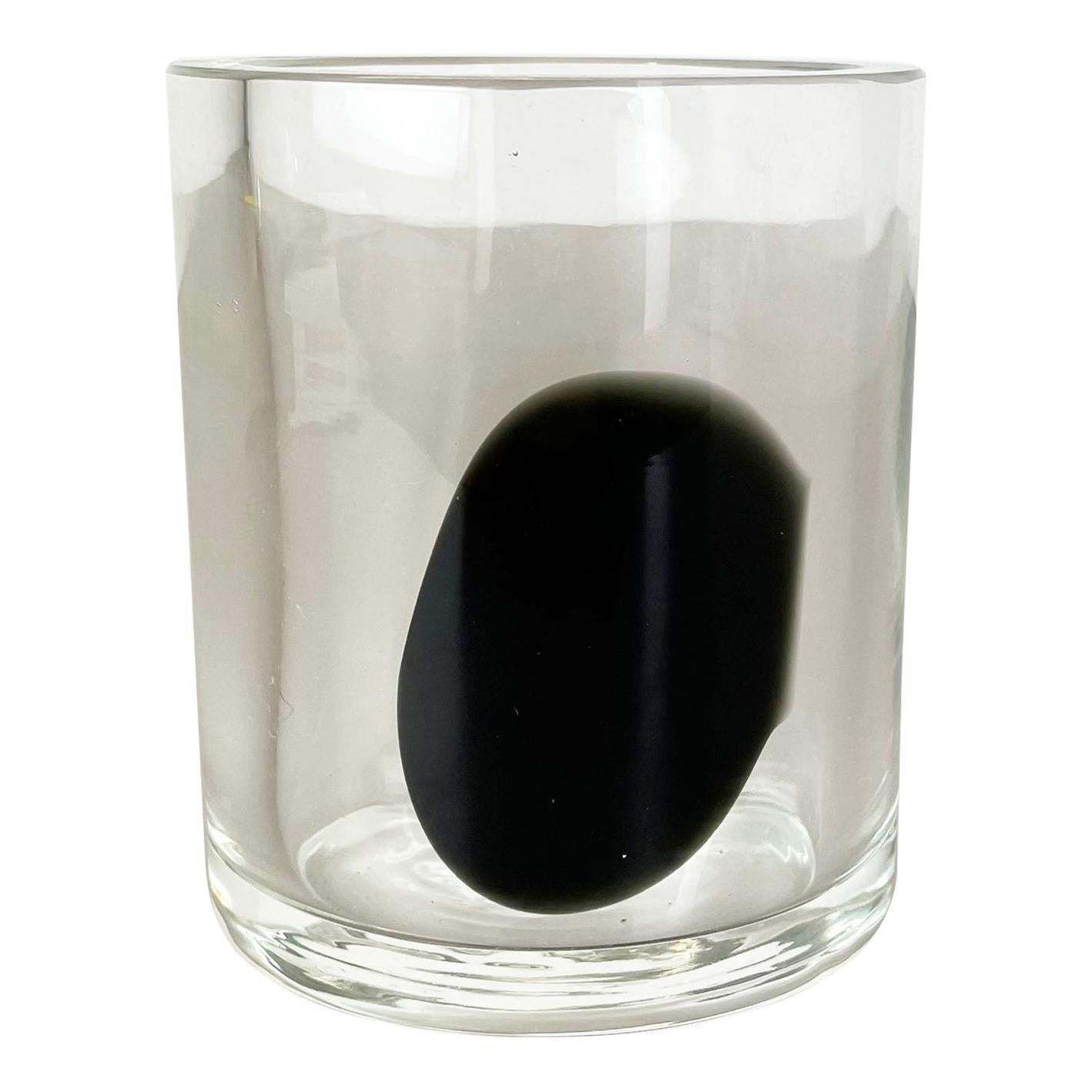 No. 1 New Old Stock Large Murano Glass Vase Antonio Da Ros Cenedese, 1970s