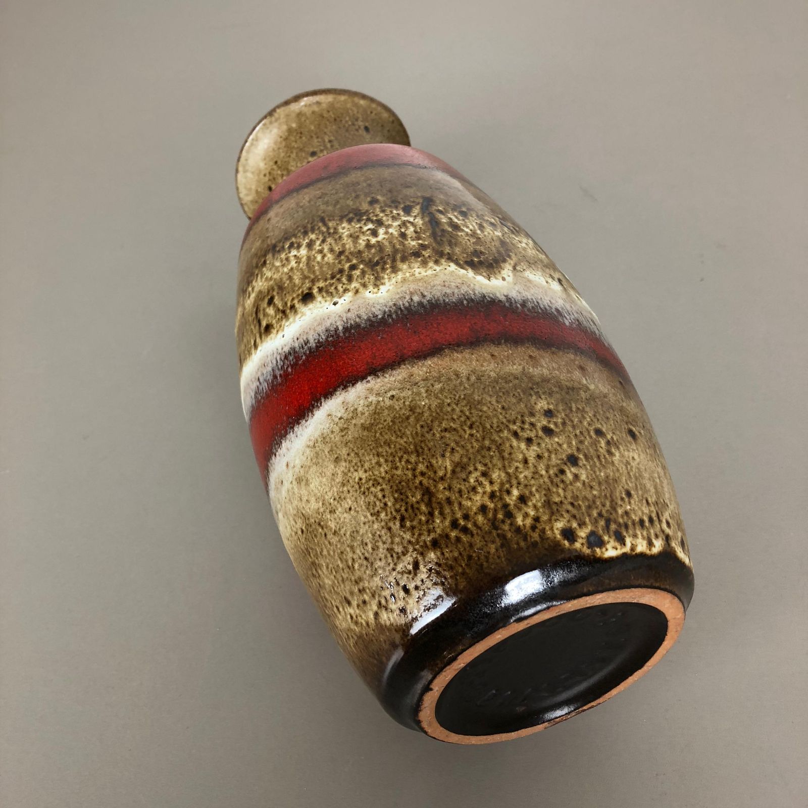 photo furniture Fat Lava Ceramic Pottery Vase Heinz Siery Carstens Tönnieshof, Germany, 1970s