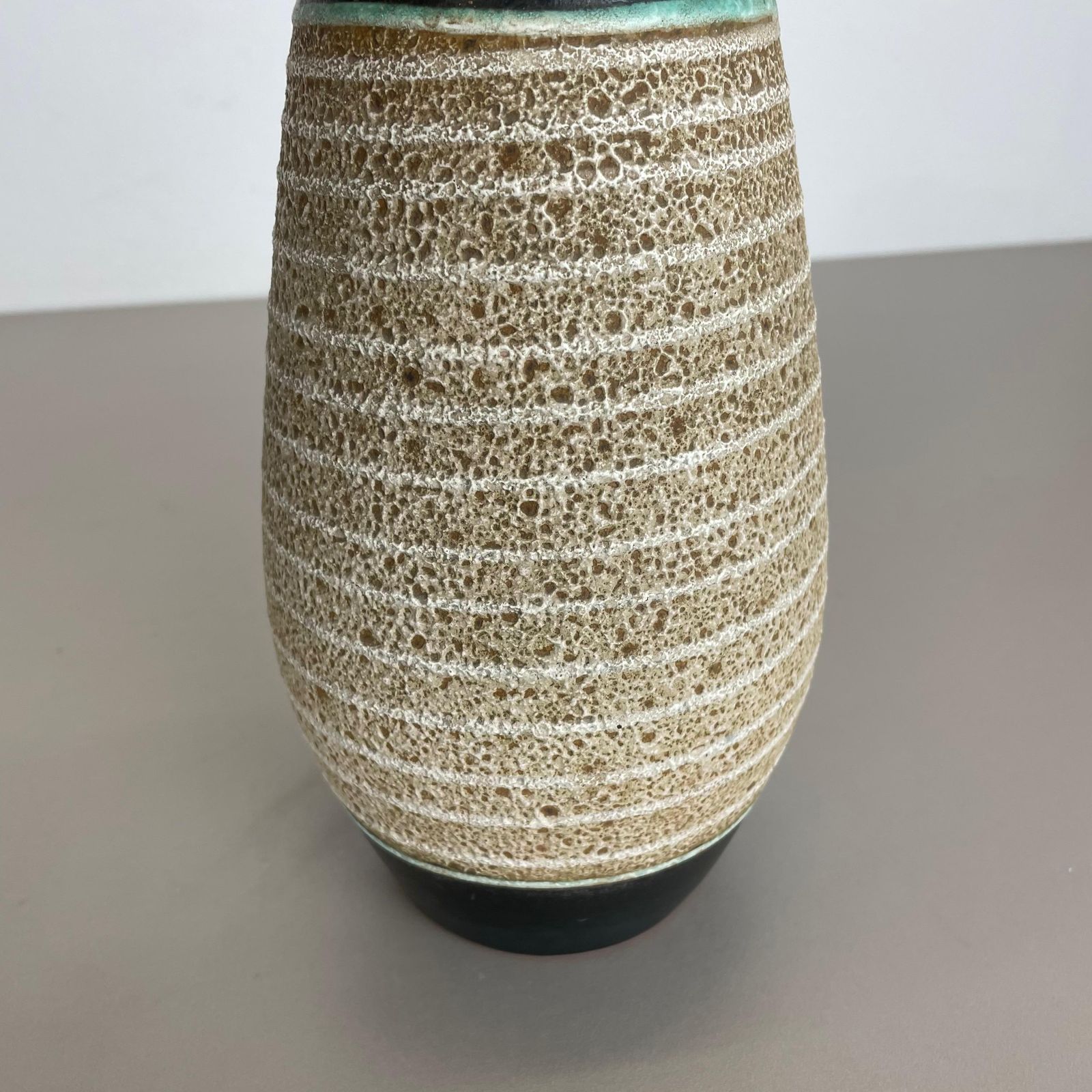 photo furniture Fat Lava Ceramic Pottery Vase Heinz Siery Carstens Tönnieshof, Germany, 1960s