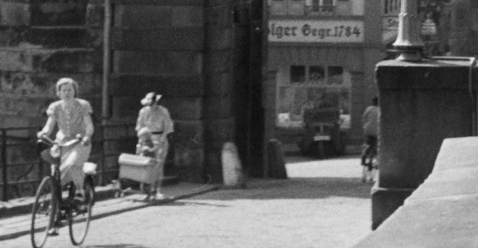 Karl Heinrich Lämmel Bridge River Neckar To Brueckentor Gate Heidelberg, Germany 1936, Printed Later 1936/2021 photo for sale