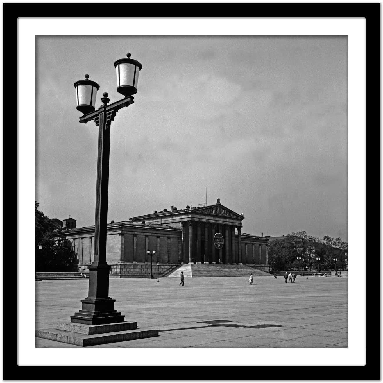 Karl Heinrich Lämmel Koenigsplatz Square, Munich Germany 1937, Printed Later 1937/2021 photo Art