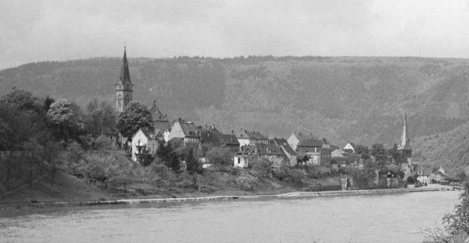 Karl Heinrich Lämmel Giong To Neckargemuend By Car Near Heidelberg, Germany 1936, Printed Later 1936/2021 photo furniture