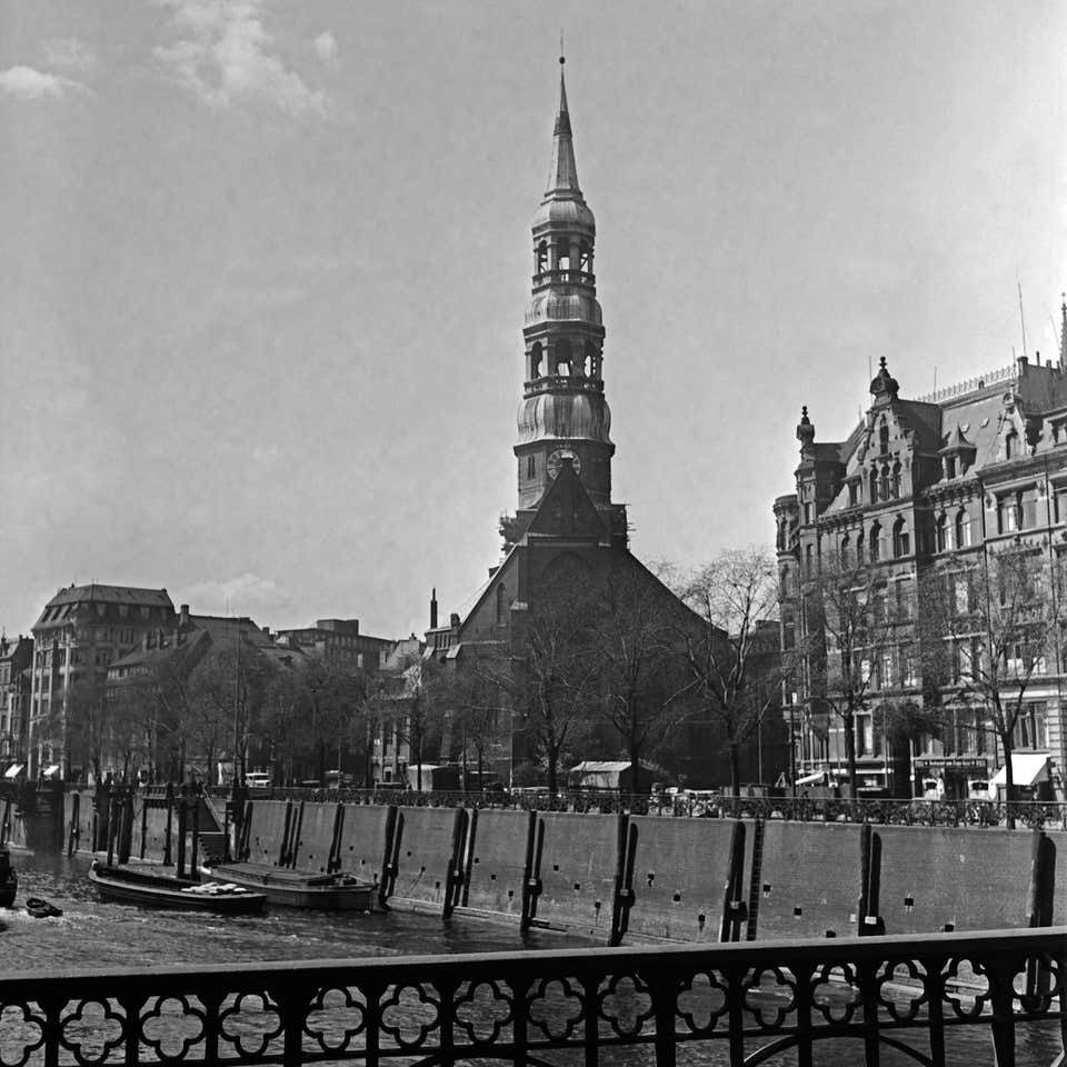 Karl Heinrich Lämmel St. Catherine's Church At Hamburg, Germany 1938, Printed Later 1938/2021